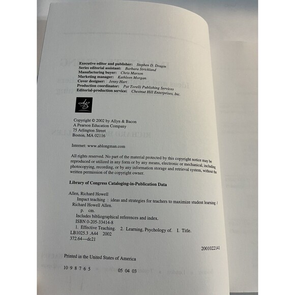 Impact Teaching : Ideas and Strategies for Teachers to Maximize Student Learning - Picture 8 of 8